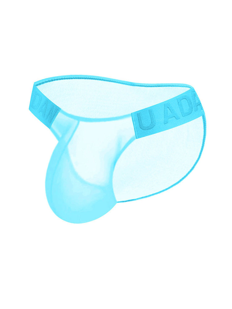 3 Pack Men's Semi-Transparent Comfortable High-Stretch Quick-Dry Bikini