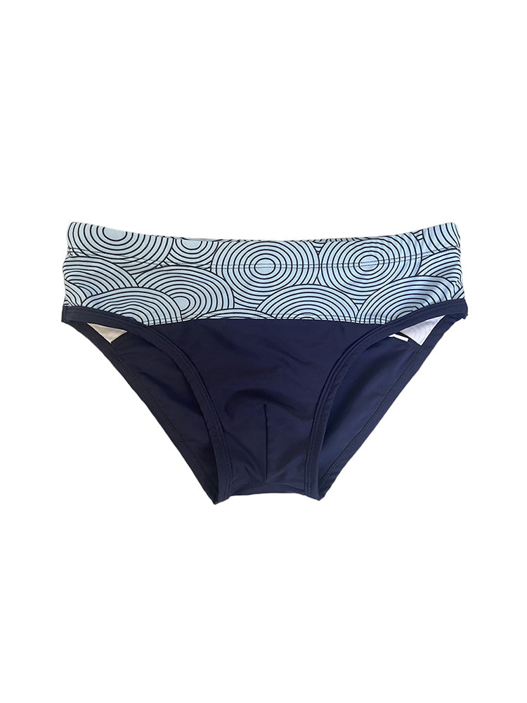 Men's 3D Pouch Low-Rise Sexy Swim Brief