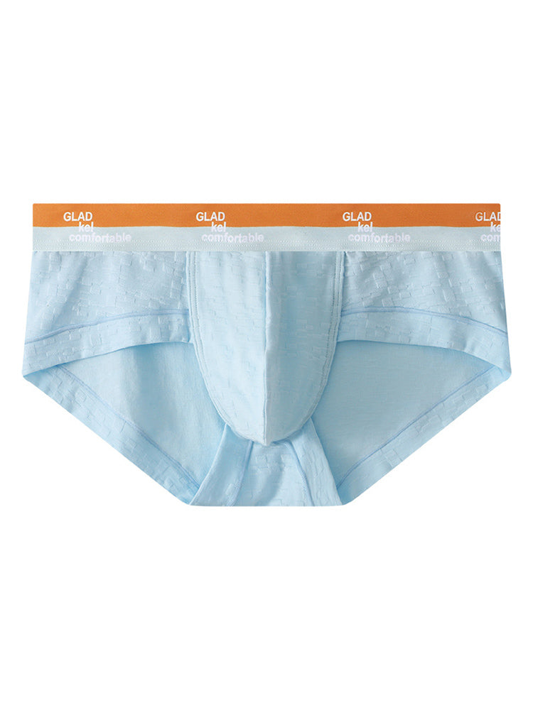 3 Pack Men's Baby Cotton High-Stretch Skin-Friendly Breathable Briefs