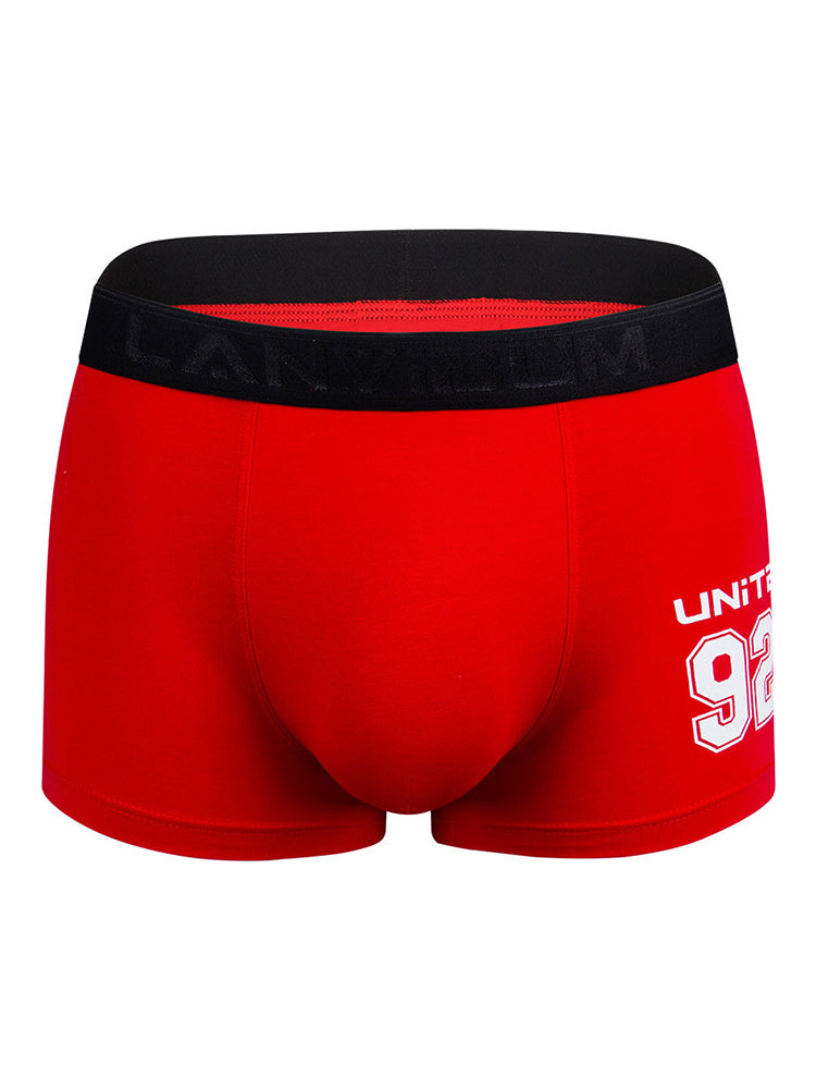 Men's Elastic Waist Pouch Trunks