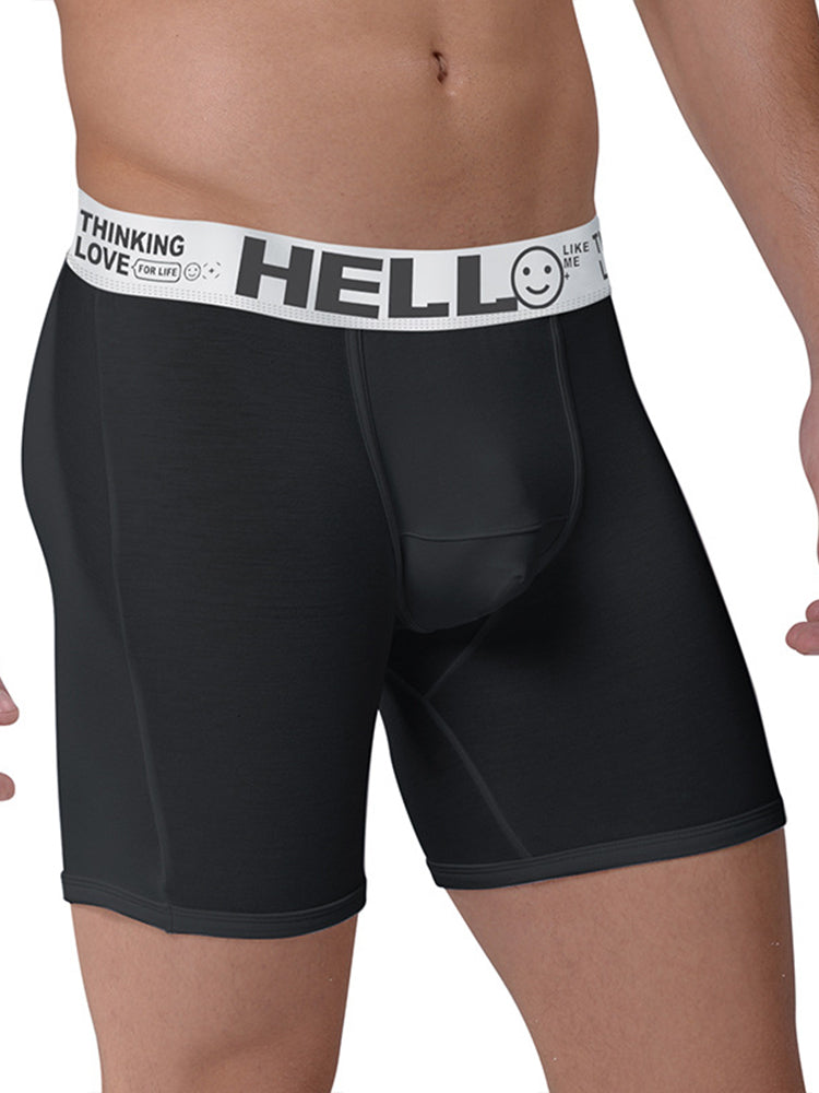 Men's Sport U Convex Cotton Boxer Briefs