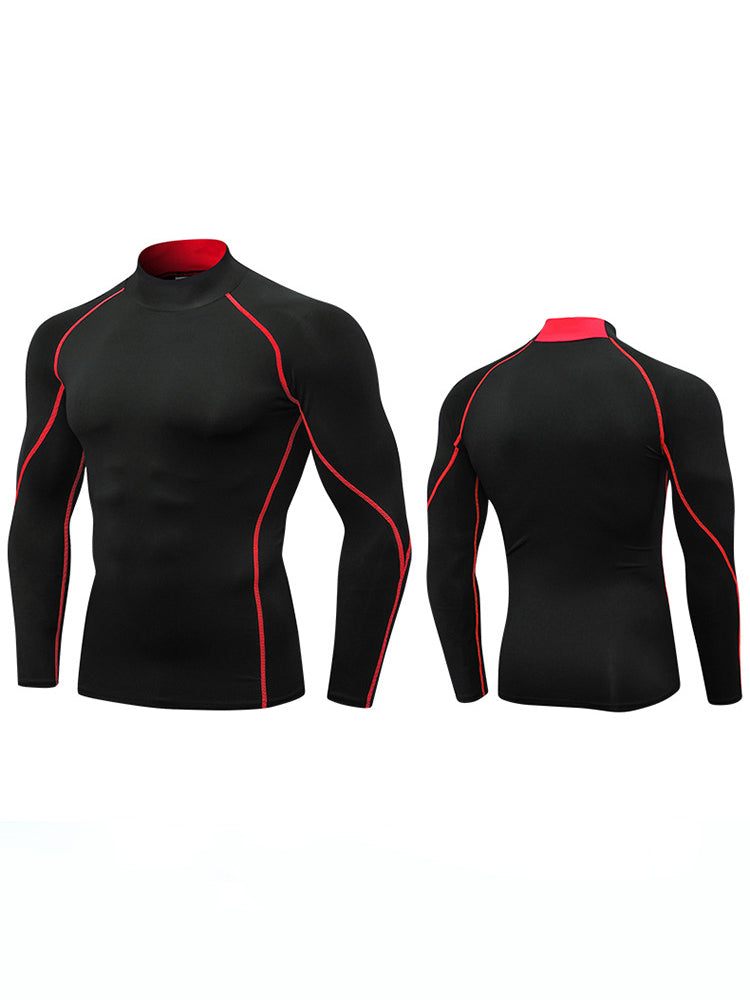 Men's Quick Dry Stretch Sports Long Sleeve