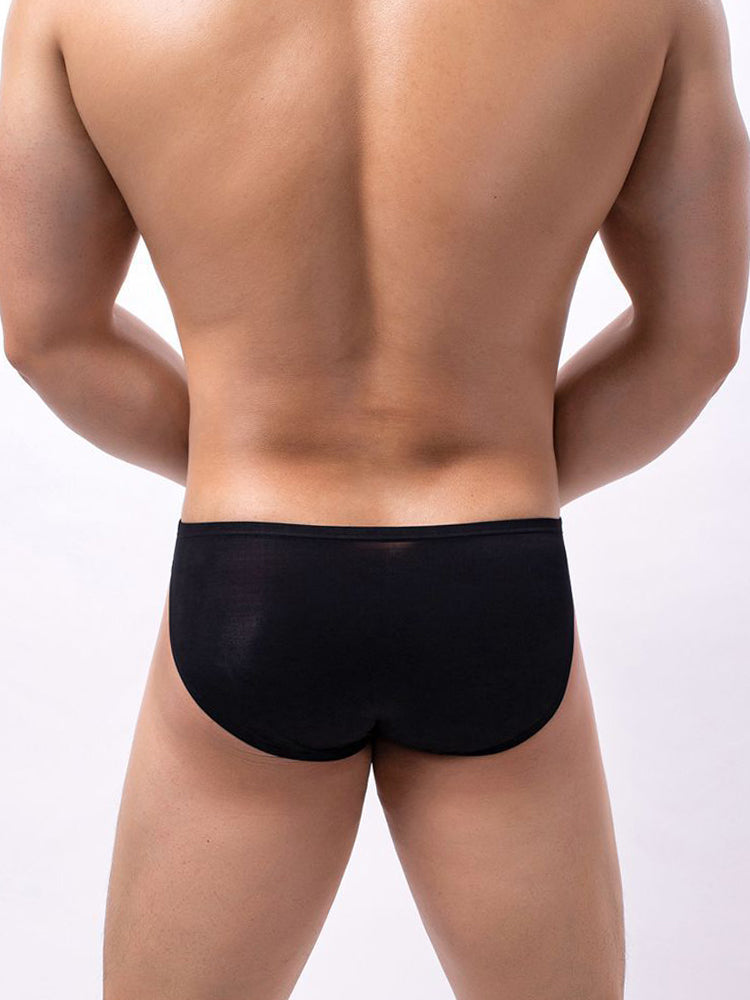 3 Pack Men's Sexy Comfortable Large Pouch Bikini