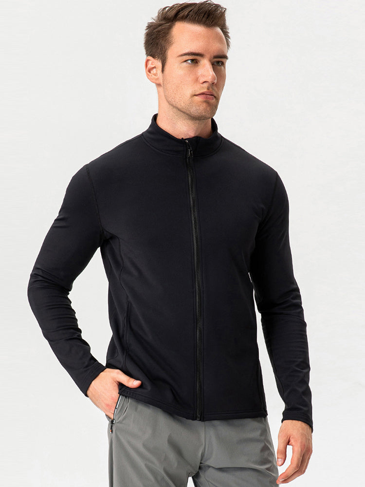 Windproof and Fluff Warm Training Coat for Men