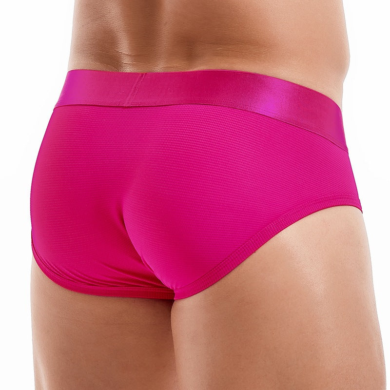 Fluorescent Breathable Mesh Pouch Briefs