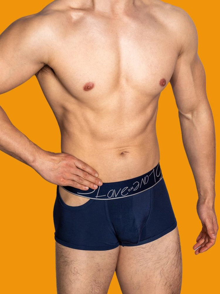 2 Pack Men's Stylish Breathable Modal Sports Trunks