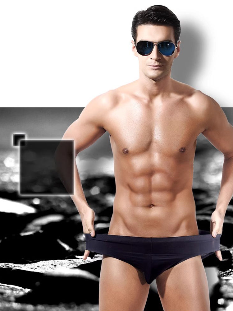 メンズ通気性シームレス薄手ブリーフ