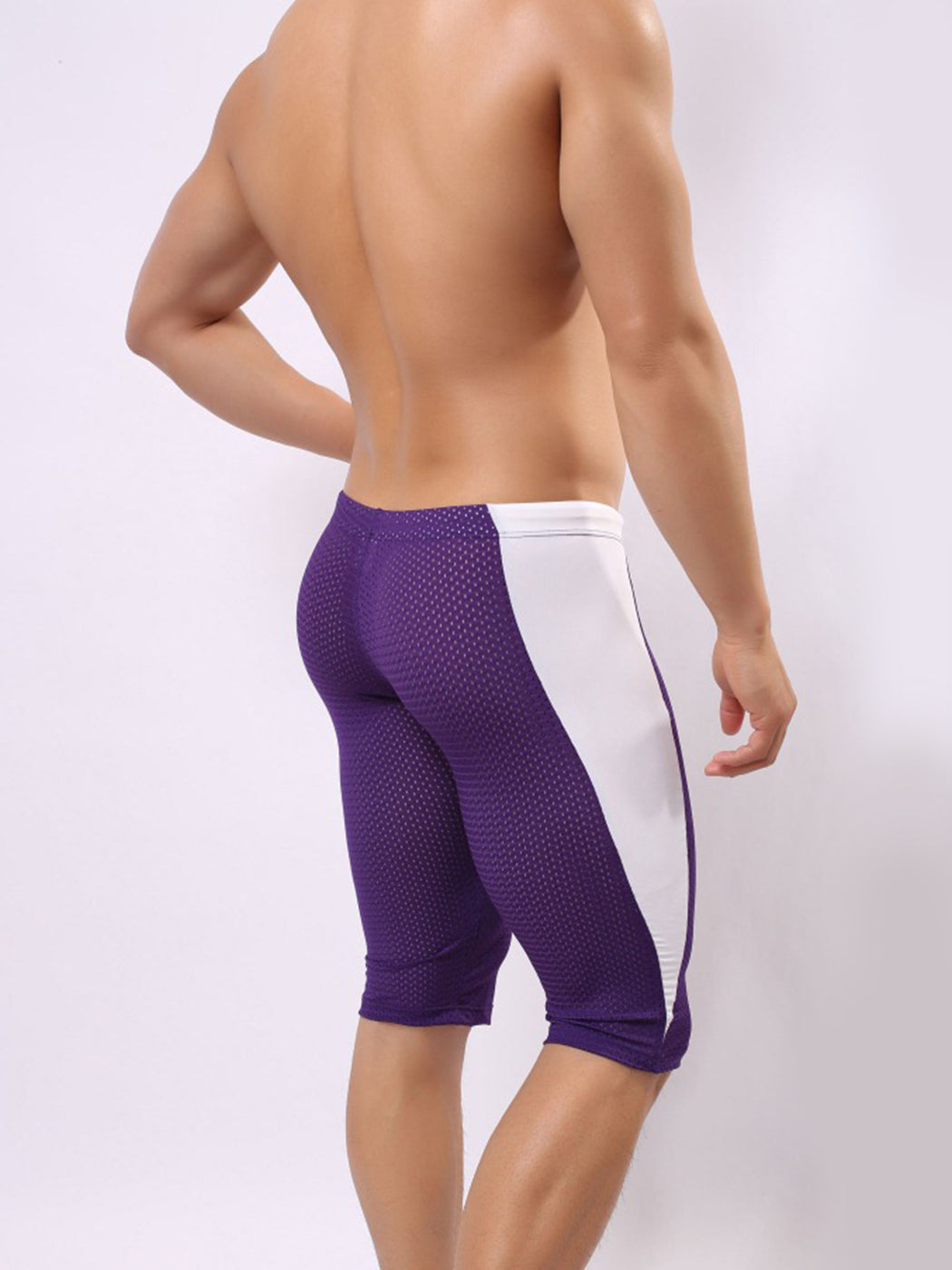 Men's Breathable Compression Shorts with Drawstring