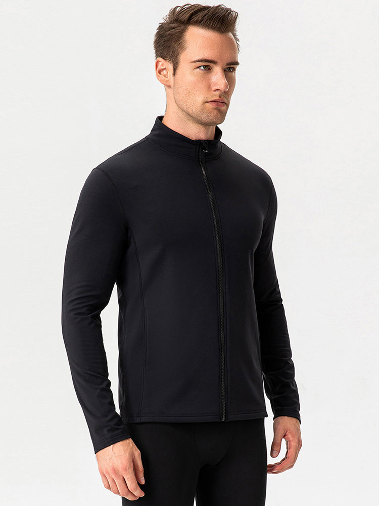 Windproof and Fluff Warm Training Coat for Men