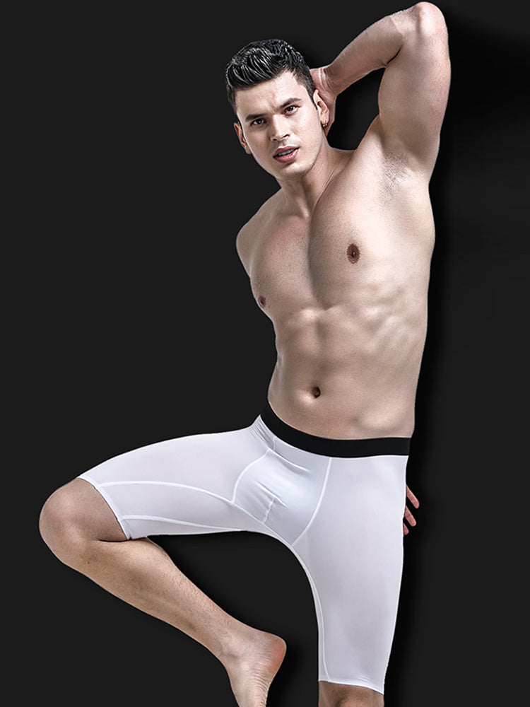 メンズ 擦れ防止 シームレス ランニングブリーフ 3枚組