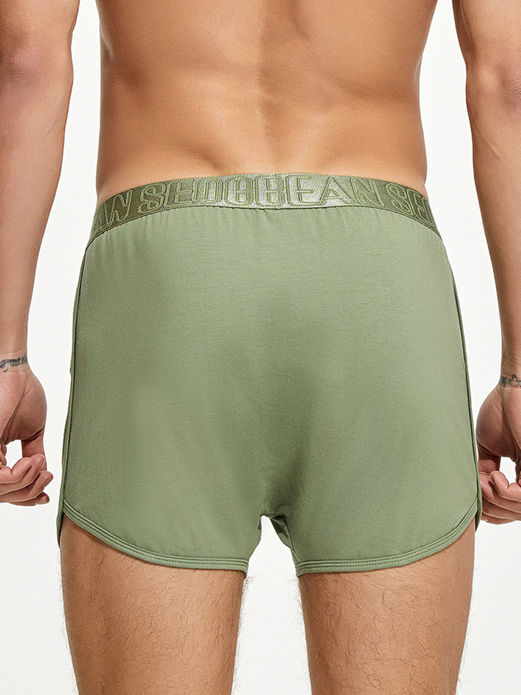Men's Knitted Boxers With Button Fly