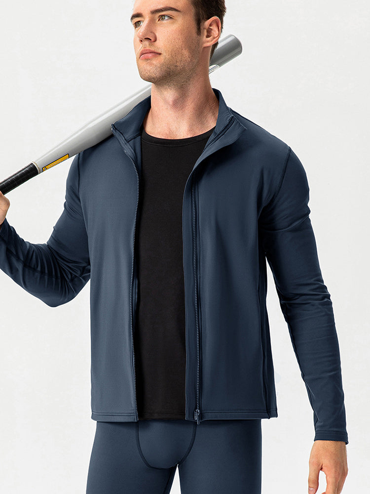 Windproof and Fluff Warm Training Coat for Men