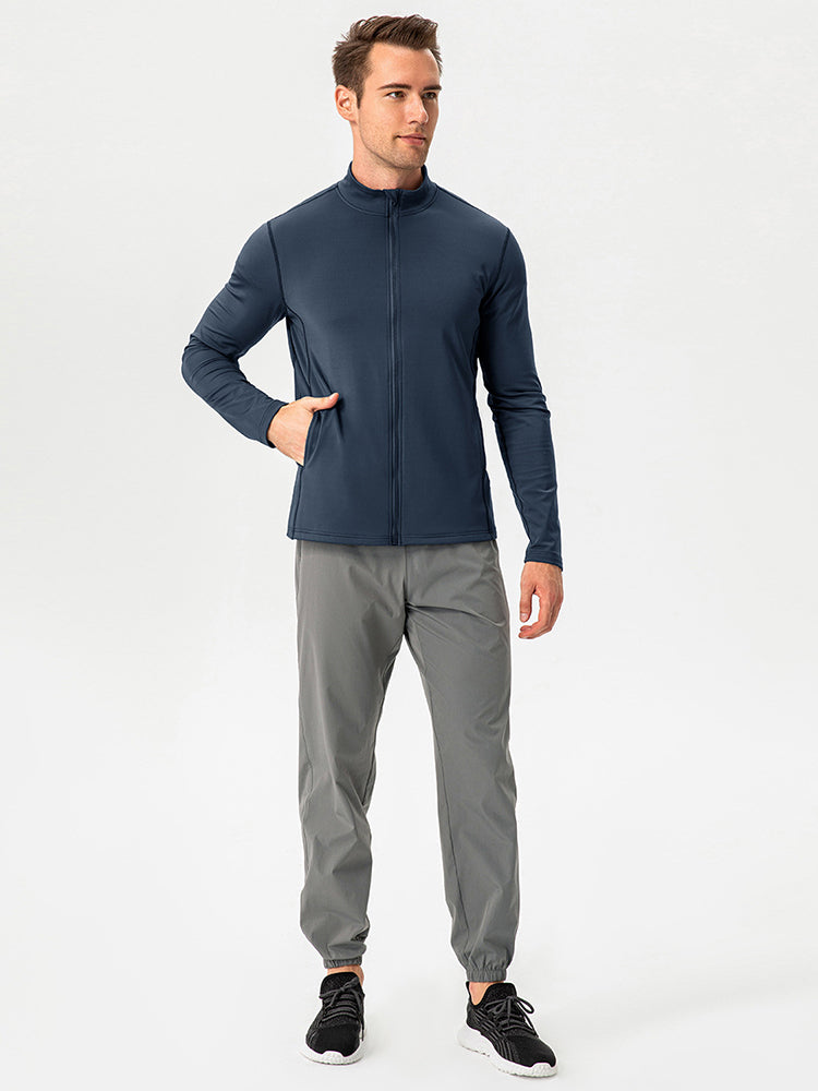 Windproof and Fluff Warm Training Coat for Men