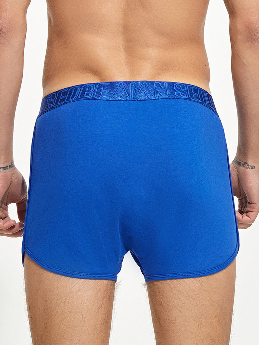 Men's Knitted Boxers With Button Fly