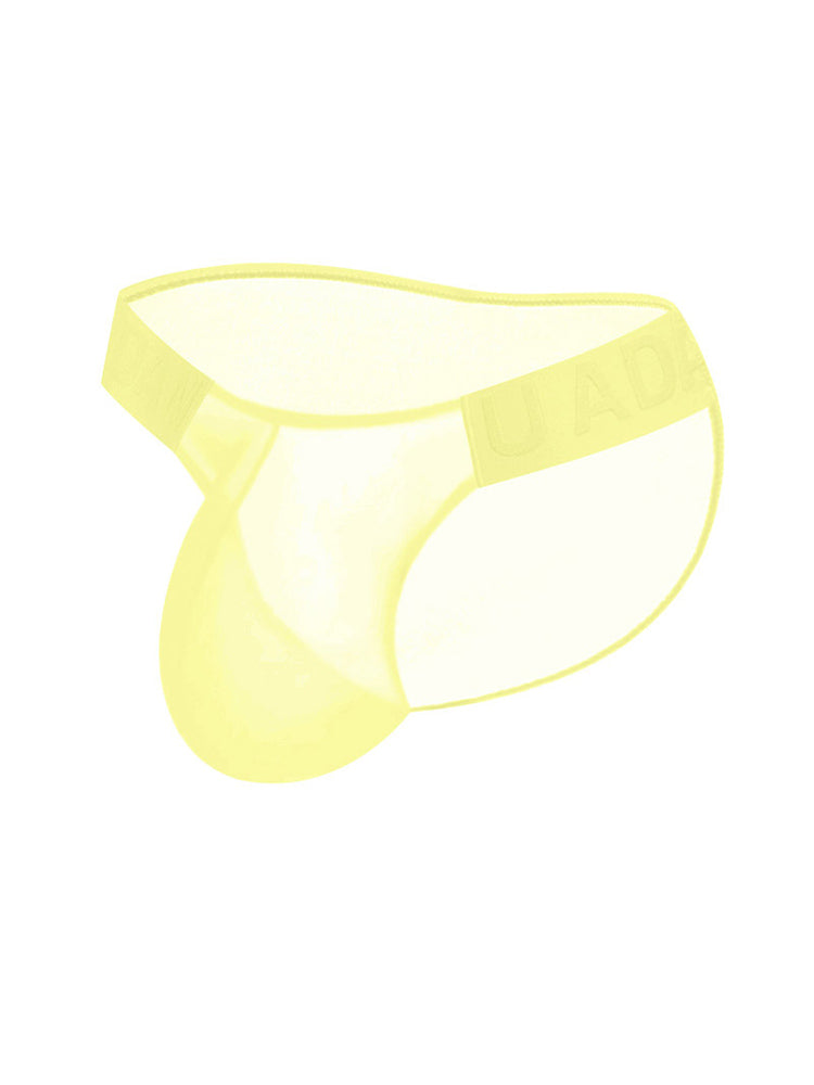 3 Pack Men's Semi-Transparent Comfortable High-Stretch Quick-Dry Bikini