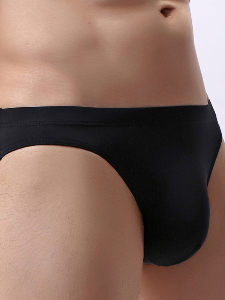 3 Pack Translucent U Convex Pouch Bikini For Men