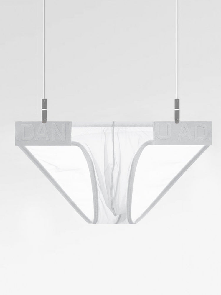 2 Pack Ultra-Thin Men's Breathable Semi-Transparent Sexy Bikini