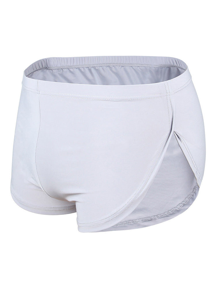 4 Pack Men's Sexy High Vent Boxer Shorts