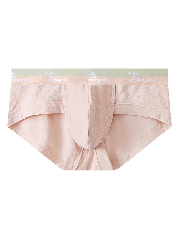 3 Pack Men's Baby Cotton High-Stretch Skin-Friendly Breathable Briefs