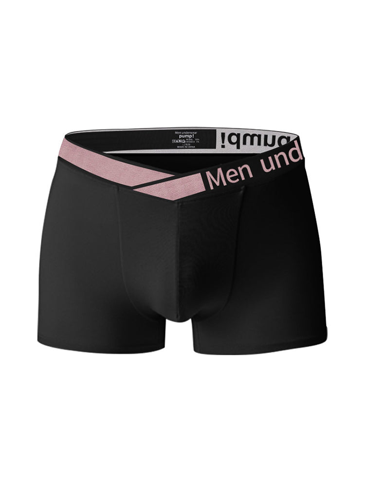 2 Pack Men's Modal Breathable U-Pouch Trunks