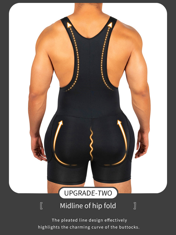 Butt-Lift One-Piece Underwear for Men