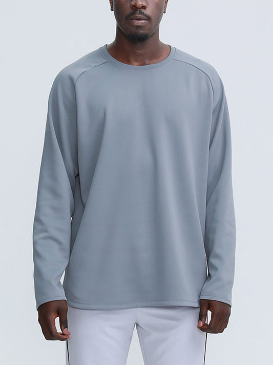 Men's Loose Outdoor Sports Long Sleeve T-Shirt