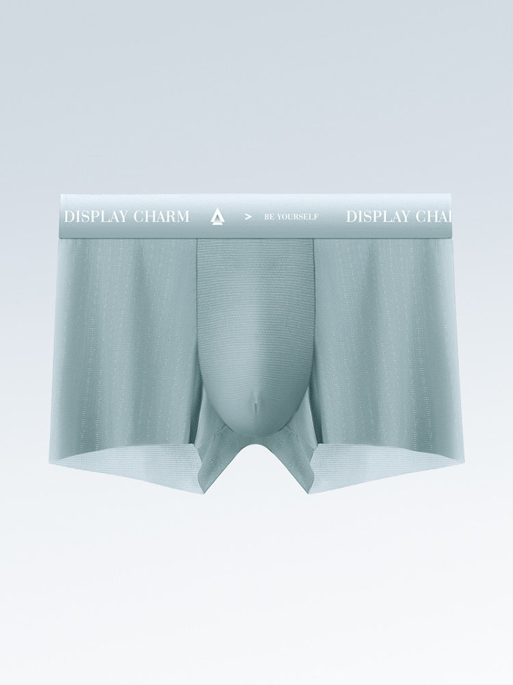 4 Pack Men's Air Pouch Mesh Trunks