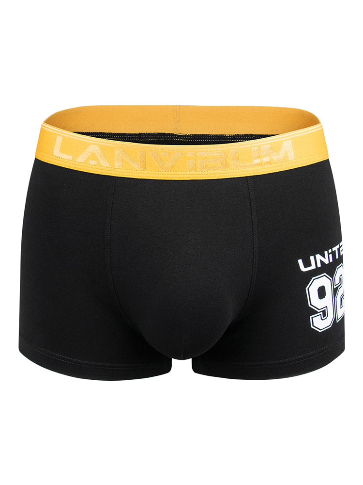 Men's Elastic Waist Pouch Trunks