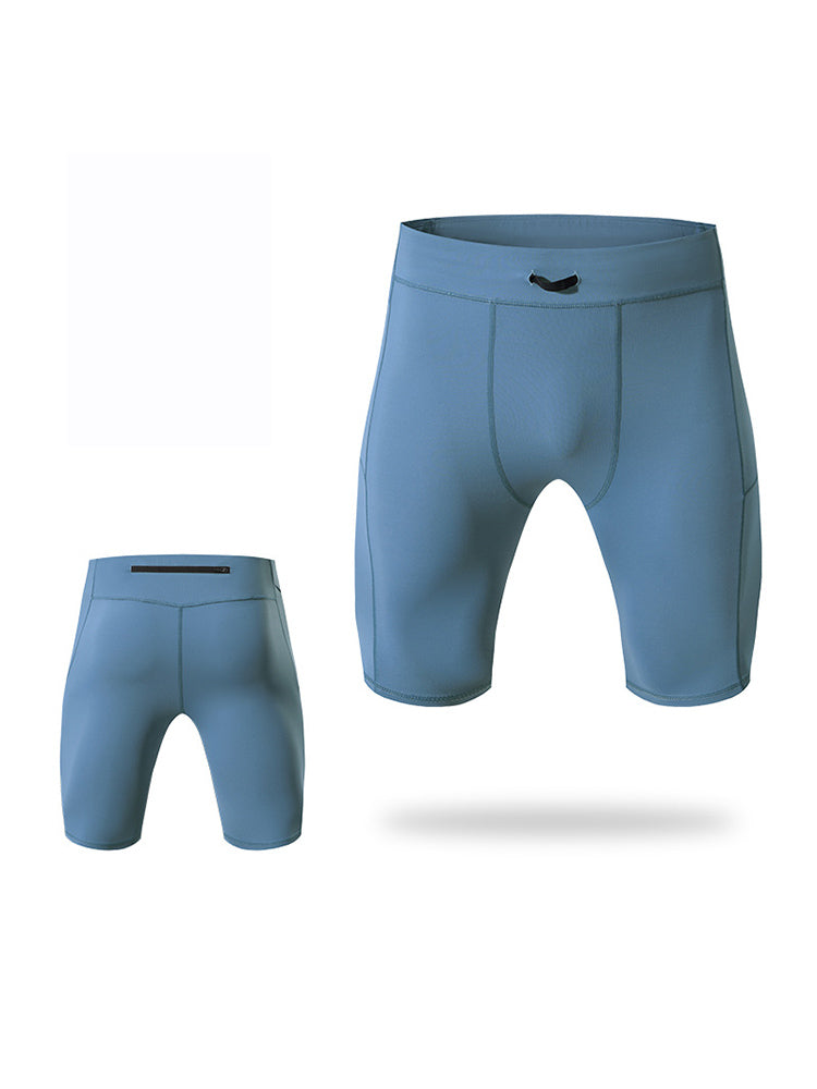 Men's High-Stretch Fitness Sports Quick-Dry Compression Shorts