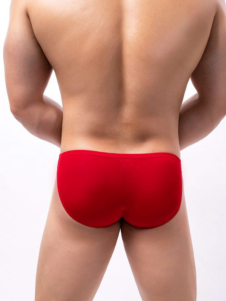 3 Pack Men's Sexy Comfortable Large Pouch Bikini