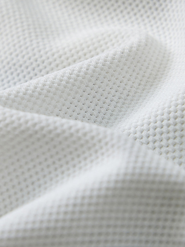 Men's Spliced Striped Mesh Pouch Briefs