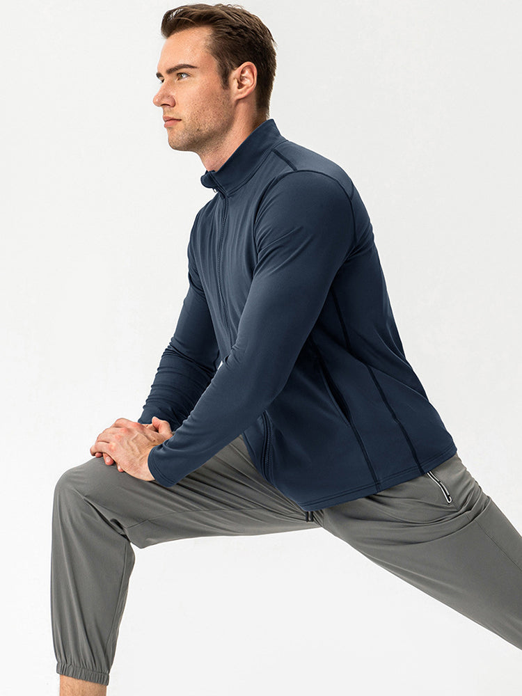Windproof and Fluff Warm Training Coat for Men