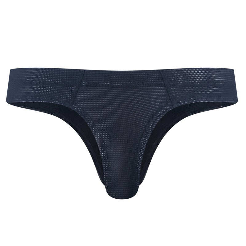 Men's Simple Breathable Mesh Pouch Bikini