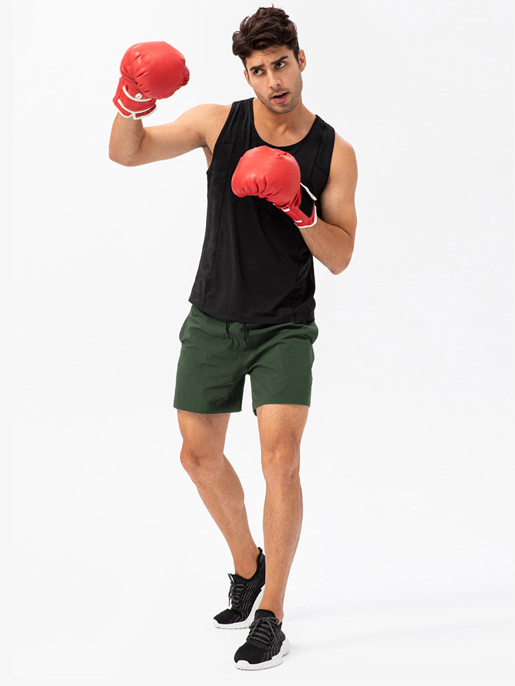 Elastic Waistband Comfortable Cool Athletic Shorts
