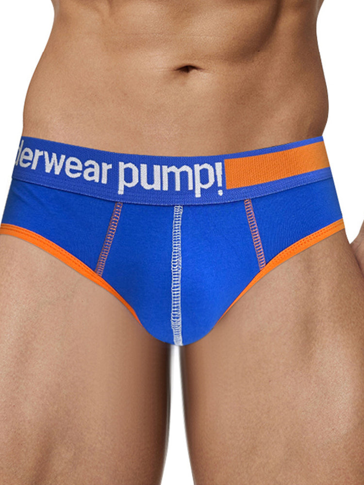 2 Pack Men's Middle-Rise Cotton Sexy Briefs