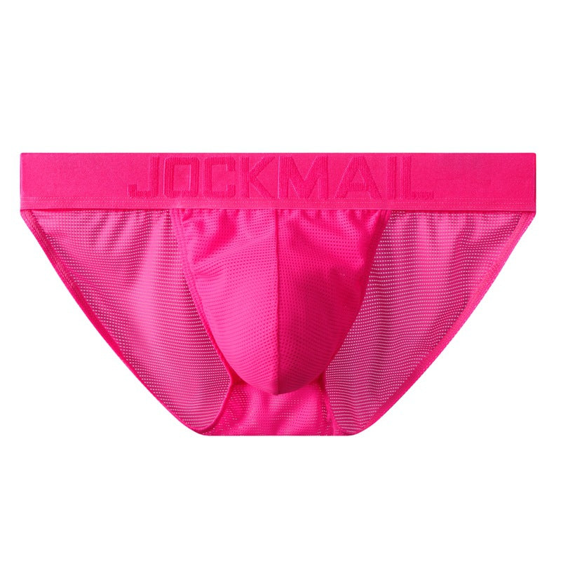 セクシーな通気性メッシュポーチTバック