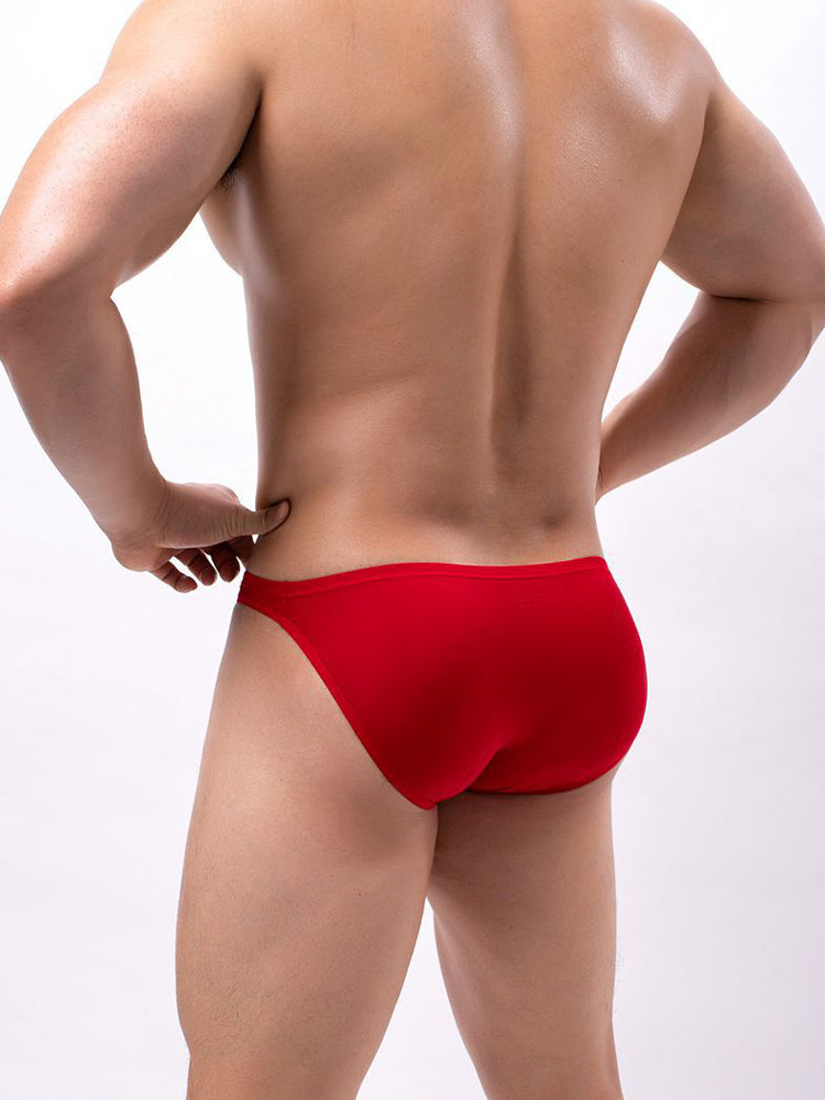 3 Pack Men's Sexy Comfortable Large Pouch Bikini