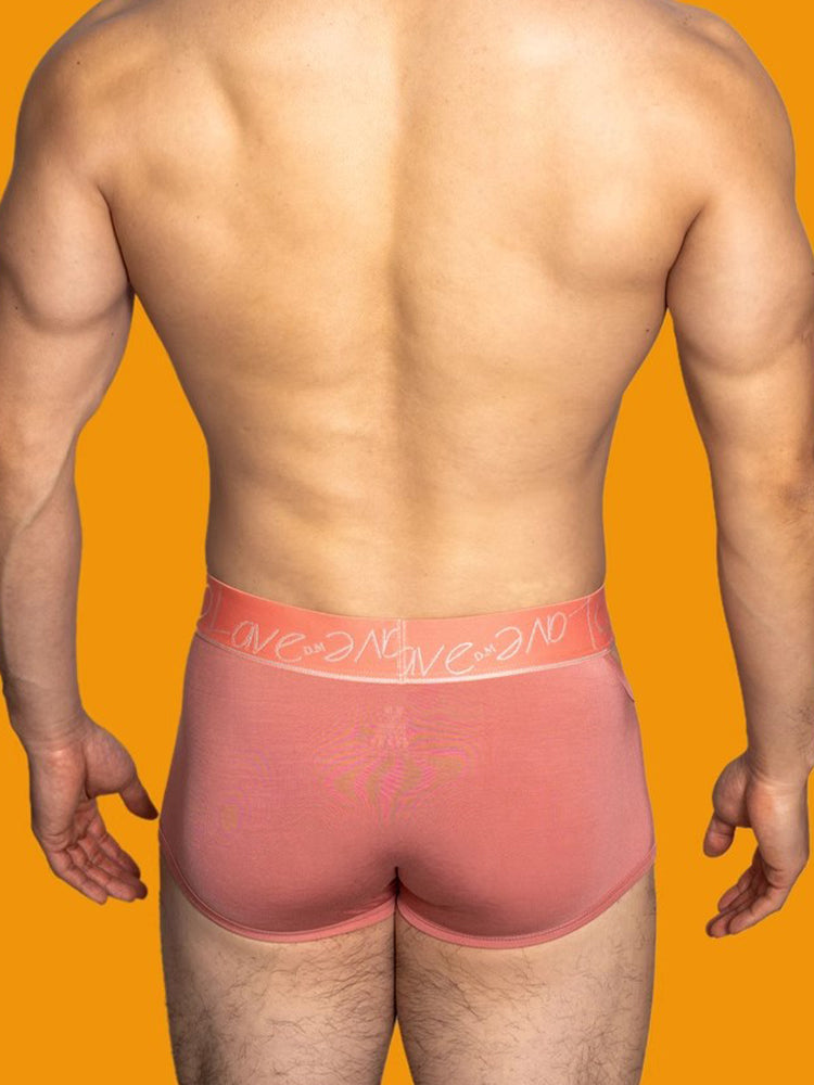 2 Pack Men's Stylish Breathable Modal Sports Trunks