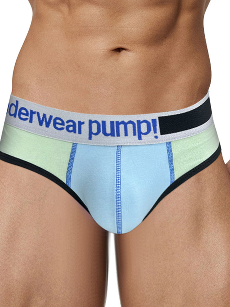 2 Pack Men's Middle-Rise Cotton Sexy Briefs