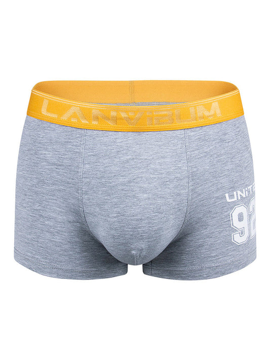 Men's Elastic Waist Pouch Trunks