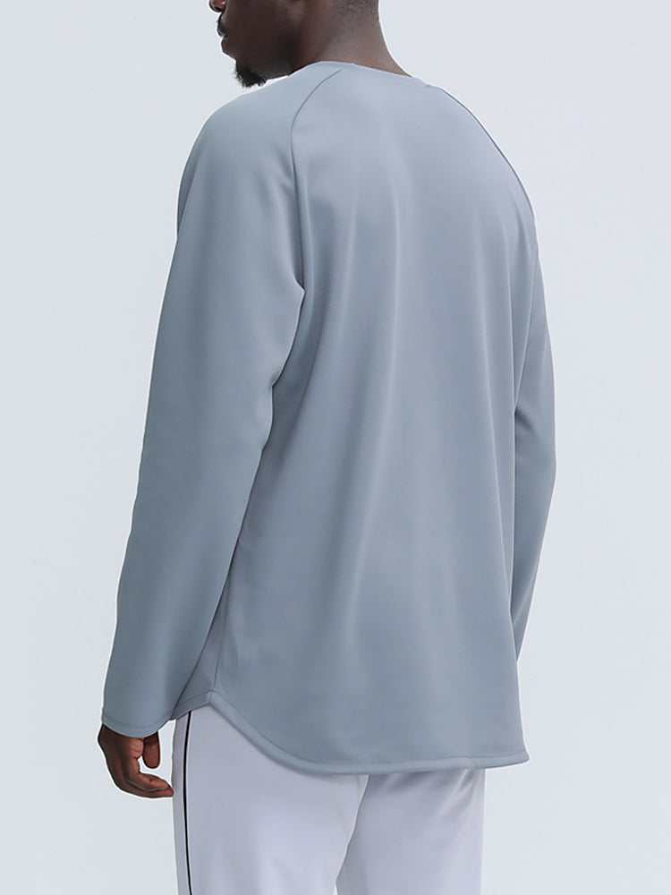Men's Loose Outdoor Sports Long Sleeve T-Shirt
