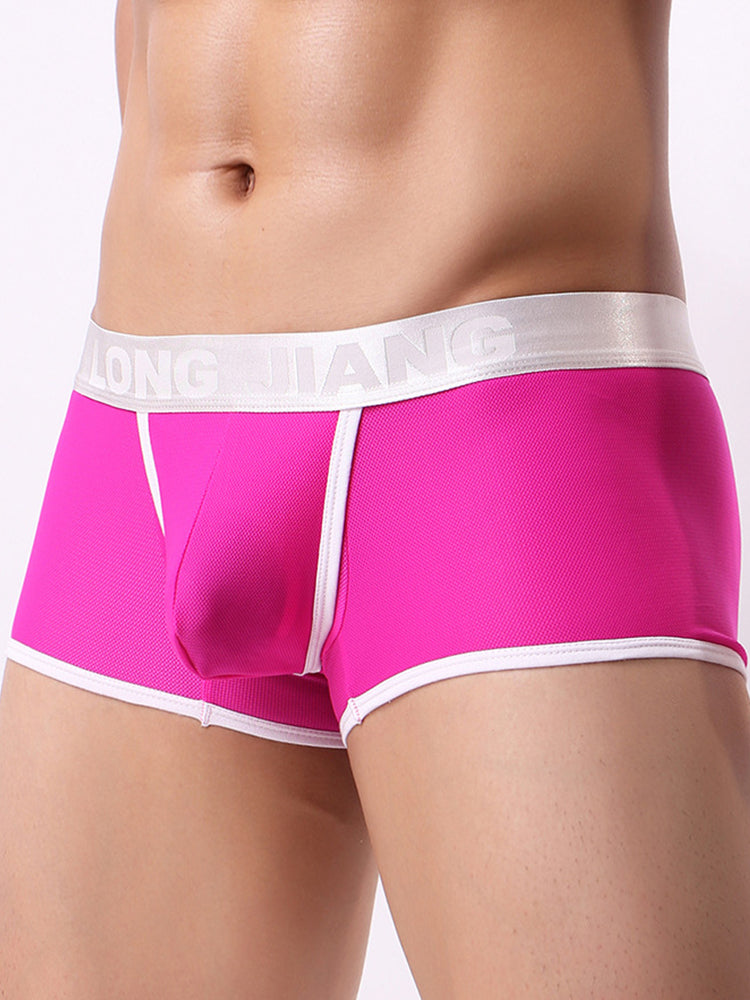 Men's U Convex Pouch Trunks With Functional Fly