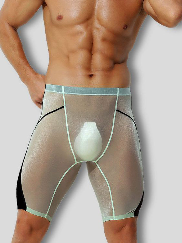 Men's Sports Extended Breathable Boxer Briefs