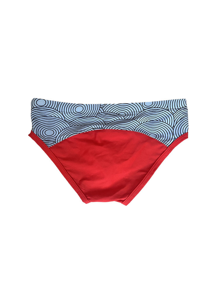 Men's 3D Pouch Low-Rise Sexy Swim Brief