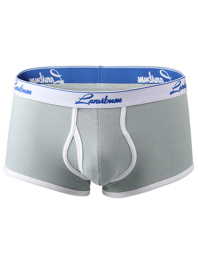 Men's Thread Cotton Trunks with Fly