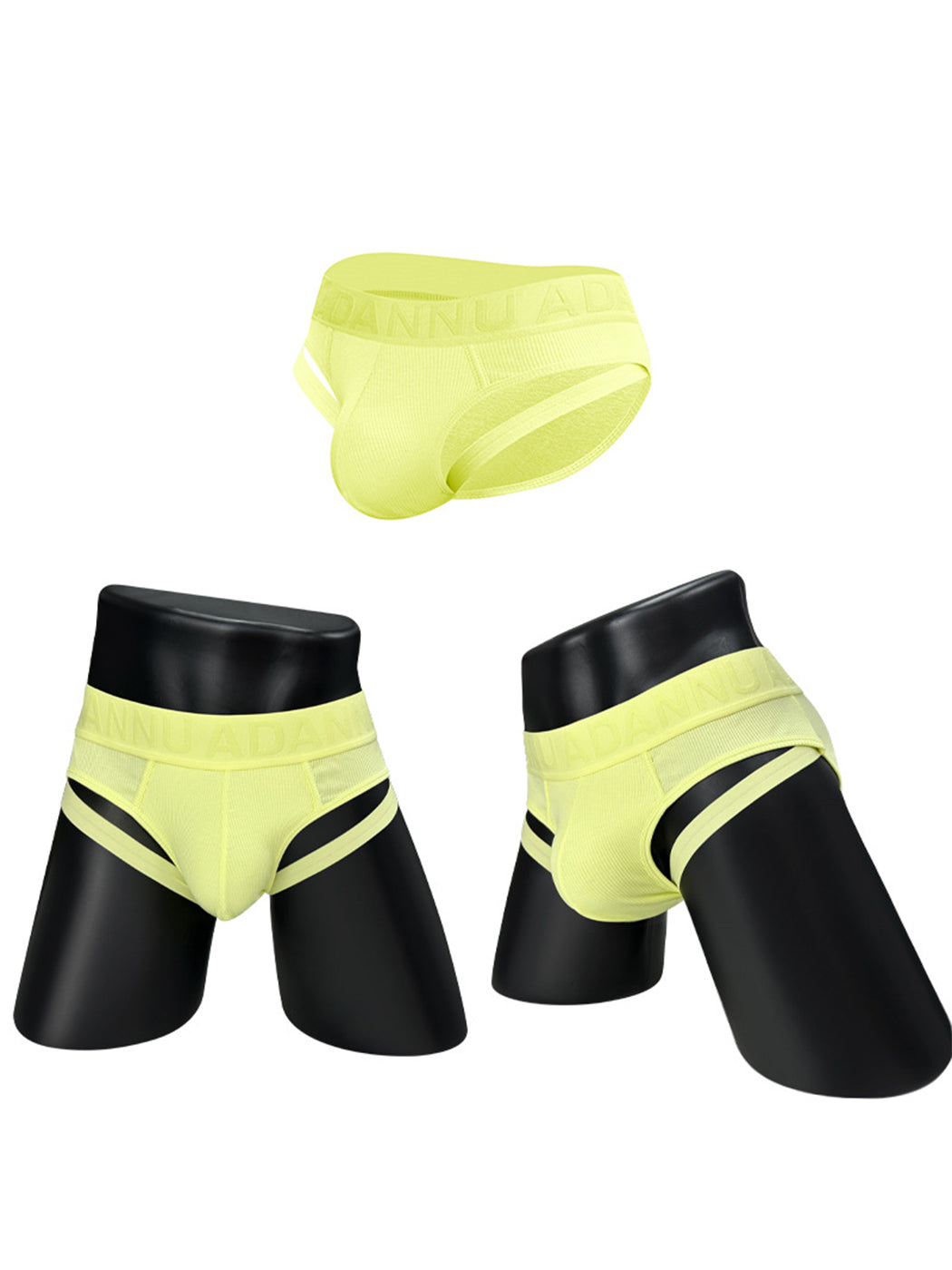2 Pack Men's Sexy Suspender Briefs
