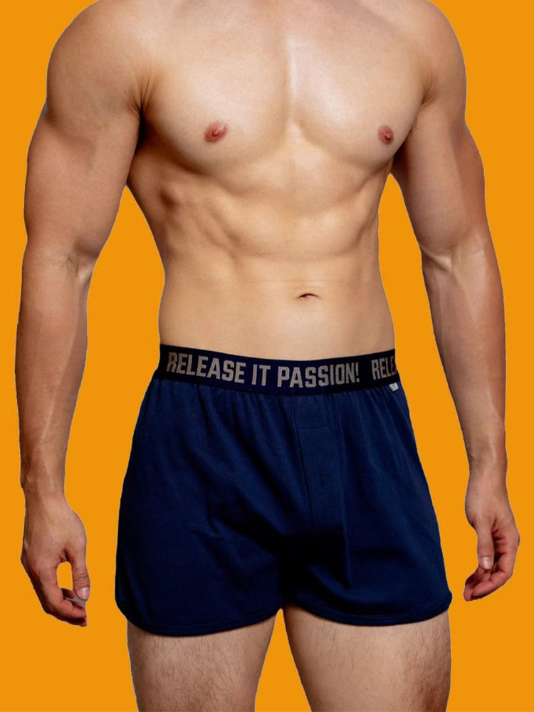 Men's Low-Waist Sexy Loose-Fit Home Shorts