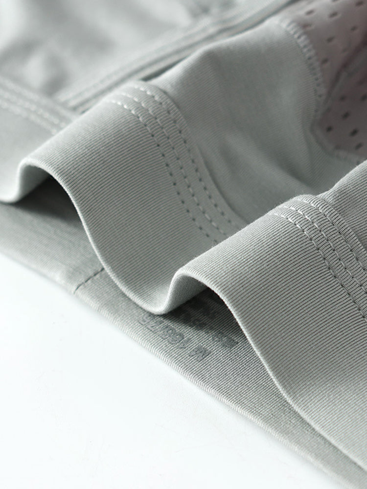 4 Pack Men's U Convex Mesh Pouch Briefs