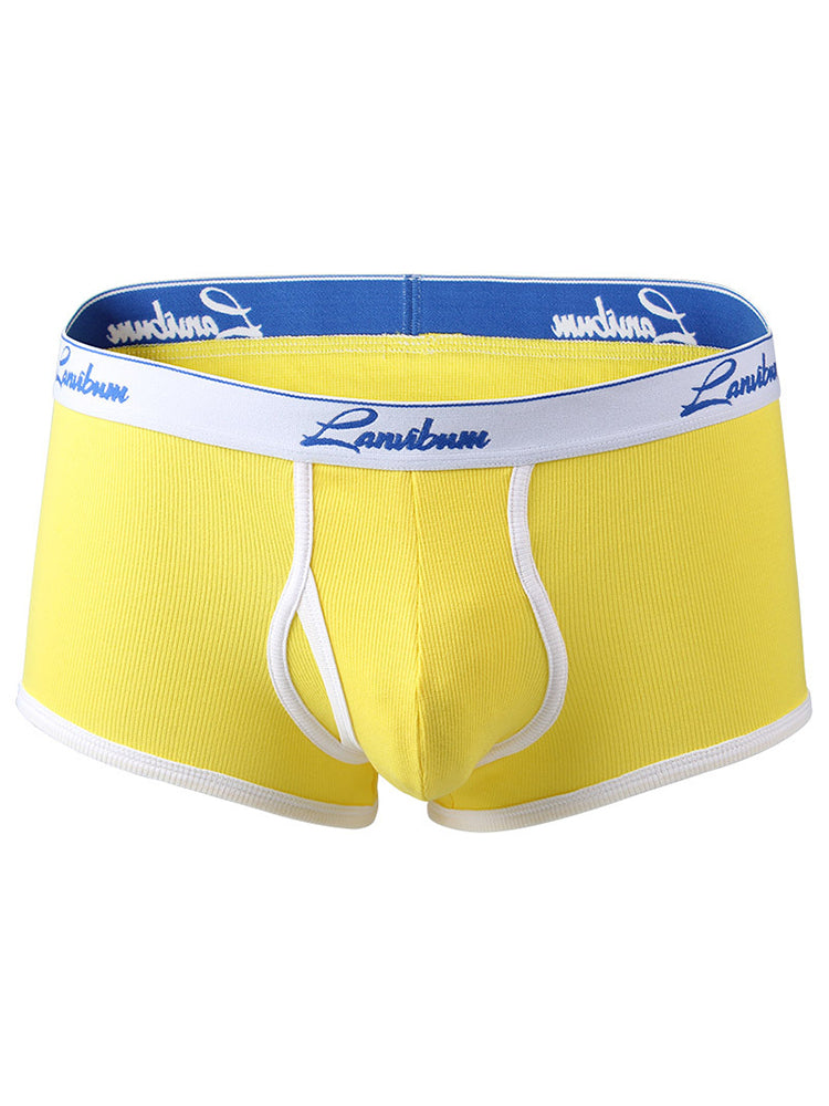 Men's Thread Cotton Trunks with Fly