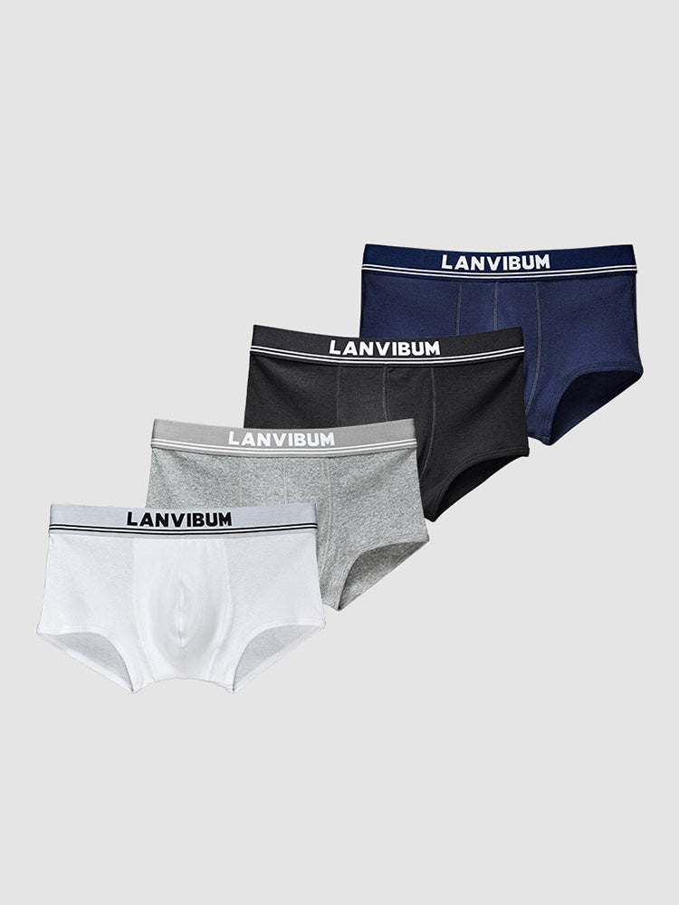 Men's Short Leg Cotton Trunks